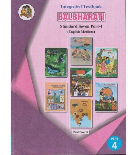 Integrated Textbook Balbharti Std 7 Part 4| English Medium|Maharashtra State Board